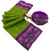 Vasthrlay Kalamkari Contrast Royalblue
