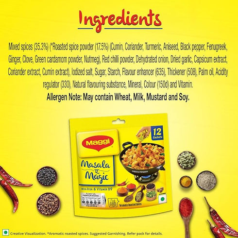 Maggi Masala Ae Magic Seasoning Vegetable Masala|72g