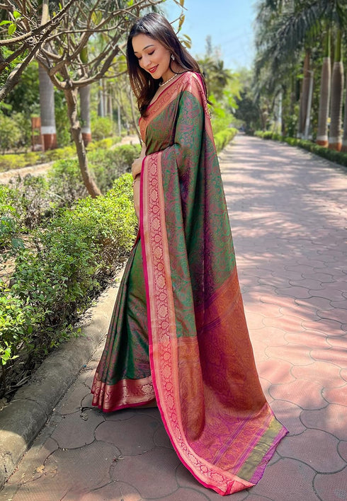 Vasthrlay Kanjivaram Handloom Blouse Ethnic Wear