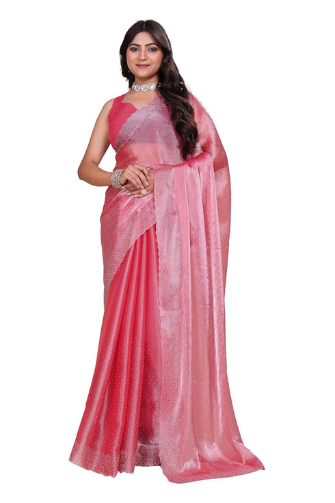 Vasthrlay Chiffon Embellished Ethnic Wear