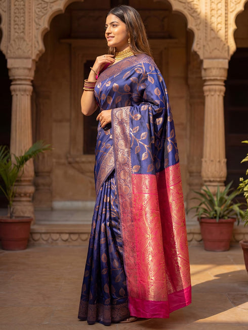 Vasthrlay Kanjivaram Woven Blouse Ethnic Wear