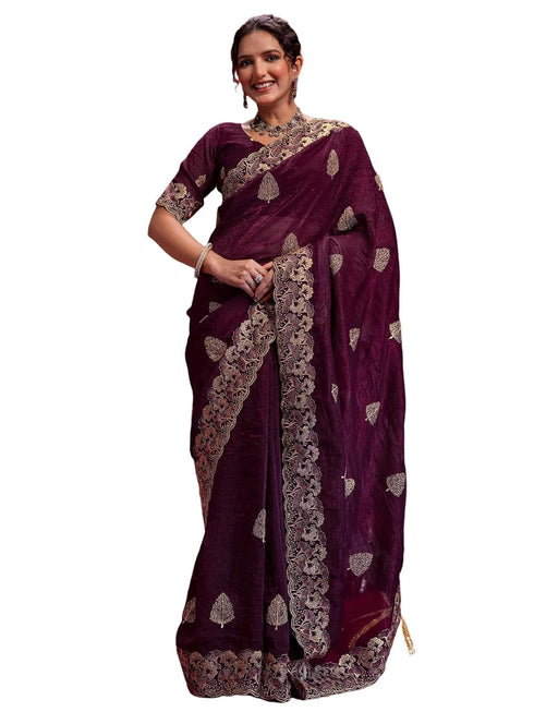 Vasthrlay Georgette Rani Saree
