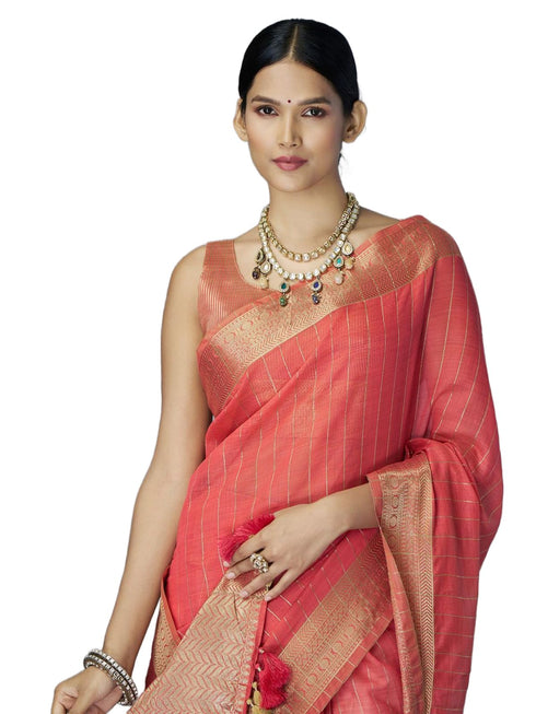 Vasthrlay Cotton Wedding Saree