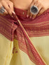 Vasthrlay Banglori Printed Dusty Saree