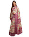 Vasthrlay Printed Jacquard Unstitched Rama Green Saree