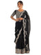 Vasthrlay Georgette Printed Dark Saree