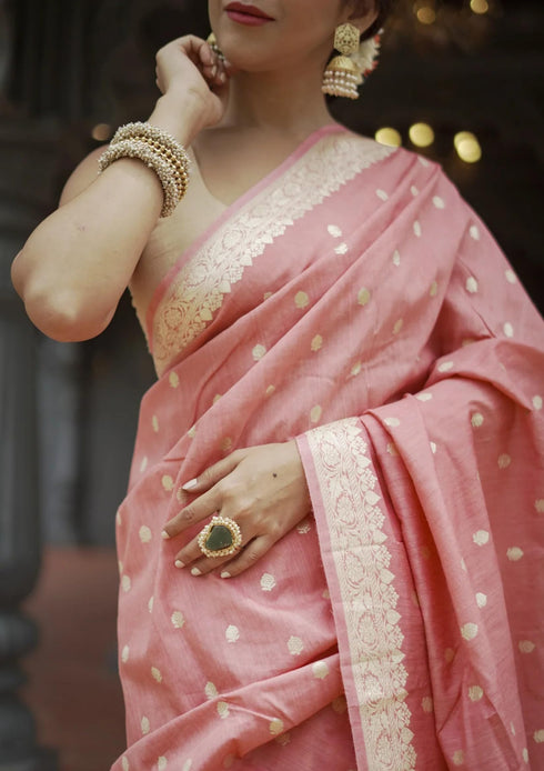 Vasthrlay Cotton Unstitched Saree