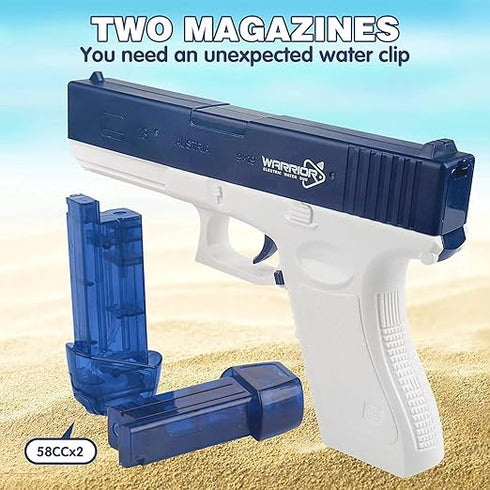 Storio Rechargeable Electric Battery Operated Water Gun(War Pistol)