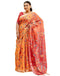 Vasthrlay Womens Printed Unstitched Off White Saree