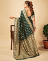 Vasthrlay Gold Banarasi Saree