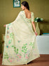 Vasthrlay Digital Printed Unstitched Pink Saree