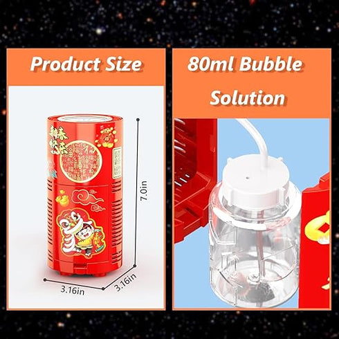 Portable Automatic Bubble Machine