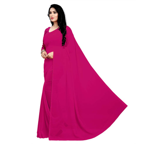 Vasthrlay Georgette Unstitched Saree