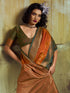 Vasthrlay Striped Tassels Unstitched Designer Ethnic Wear