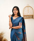 Vasthrlay Banarasi Unstitched Saree