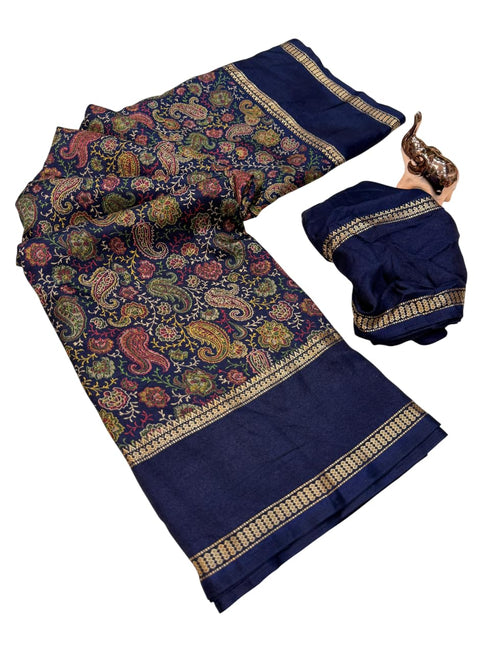 Vasthrlay Kalamkari Tussar Saree