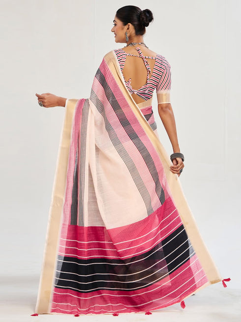 Vasthrlay Printed Unstitched Blouse Ethnic Wear