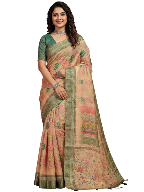 Vasthrlay Madhubani Unstitched Sai Ethnic Wear