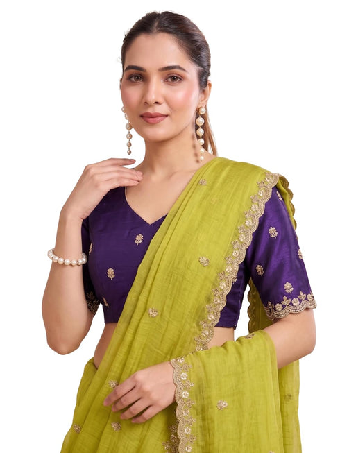 Vasthrlay Chiffon Unstitched