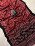 Vasthrlay Ajrakh Saree Crepe