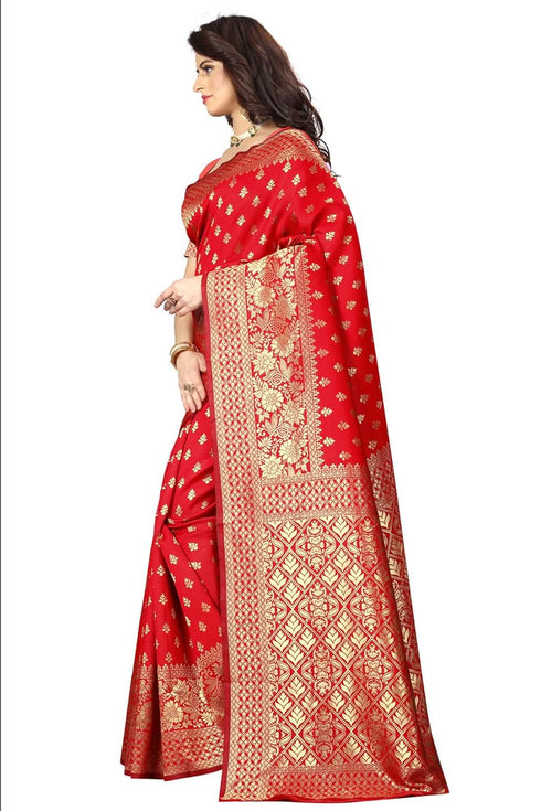 Vasthrlay Women's Kanchipuram Saree