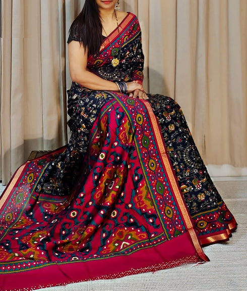 Vasthrlay Printed Multicolor Traditional Designer