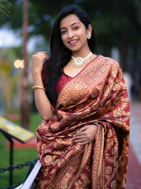 Vasthrlay Banarasi Saree