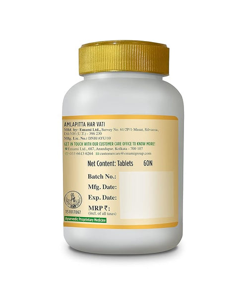 Zandu Amlapitta Har Vati, Acidity Regulator Tablets