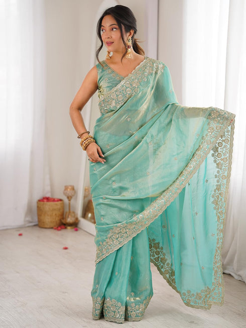 Vasthrlay Lavender Embroidery Unstitched Vt Ethnic Wear
