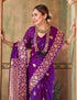 Vasthrlay Women's Kasamiri Designer Unstitched Saree