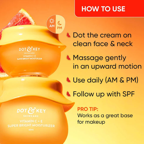 Dot and key Vitamin C + E Moisturizer