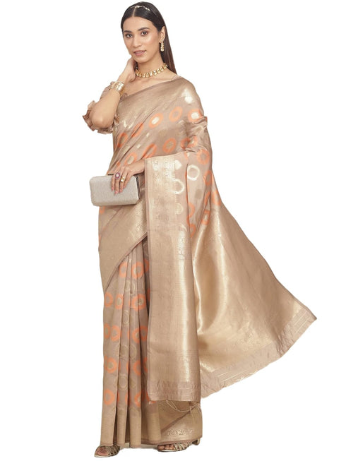 Vasthrlay Banarasi Jacquard Weaving Saree