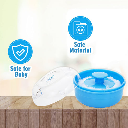 Mee Mee Soft Feel Powder Puff with Box Holder