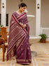 Vasthrlay Printed Off White Off White Saree