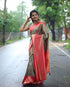 Vasthrlay Banarasi Traditional Unstitched Saree
