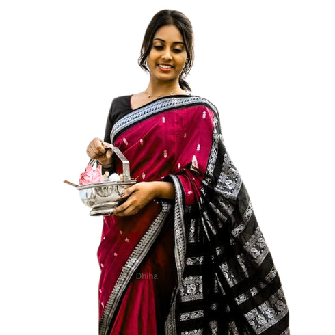 Vasthrlay Kanjivaram Tassels Saree
