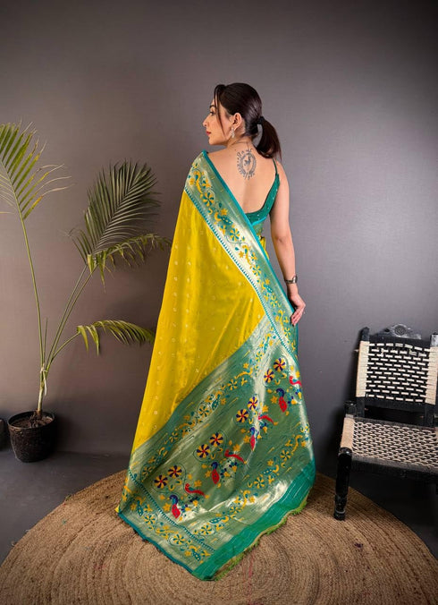 Vasthrlay Paithani Kanjivaram Beautiful