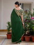 Vasthrlay Sequins Embroidery Black Saree
