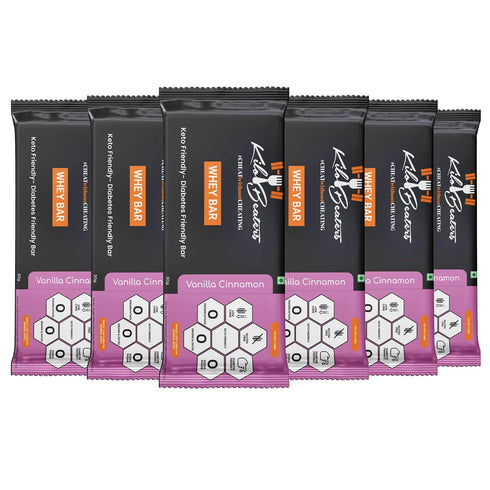 Kilobeaters Vanilla Cinnamon Protein Whey Bars