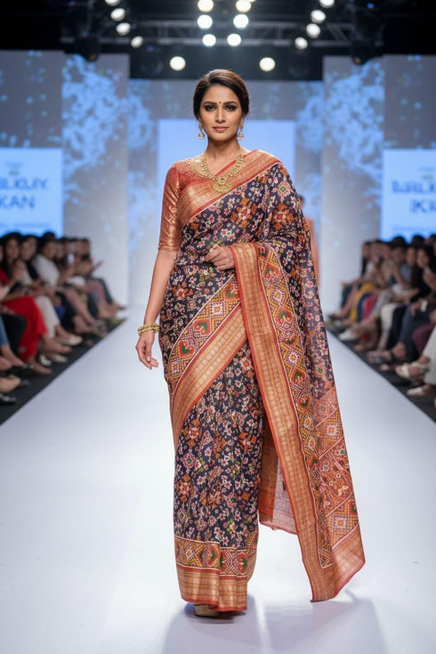 Vasthrlay Silk Saree Solid Design Pure
