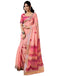 Vasthrlay Womens Printed Unstitched Dark Green Saree