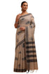 Vasthrlay Beige Chanderi Thread