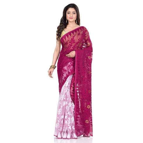 Vasthrlay Db Bidesh `s Handloom Jamdani