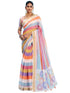 Vasthrlay Printed Unstitched Blouse Ethnic Wear