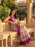 Vasthrlay Banglori Printed Dusty Saree