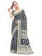 Vasthrlay Womens Printed Unstitched Dusty Pink Saree