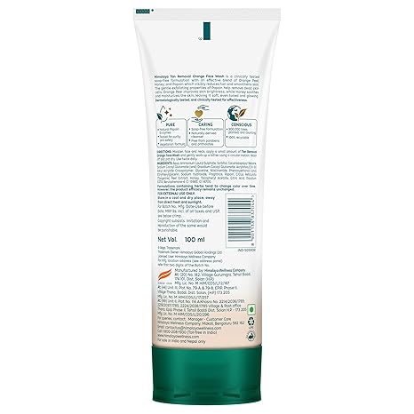 Himalaya Tan Removal Orange Face Wash
