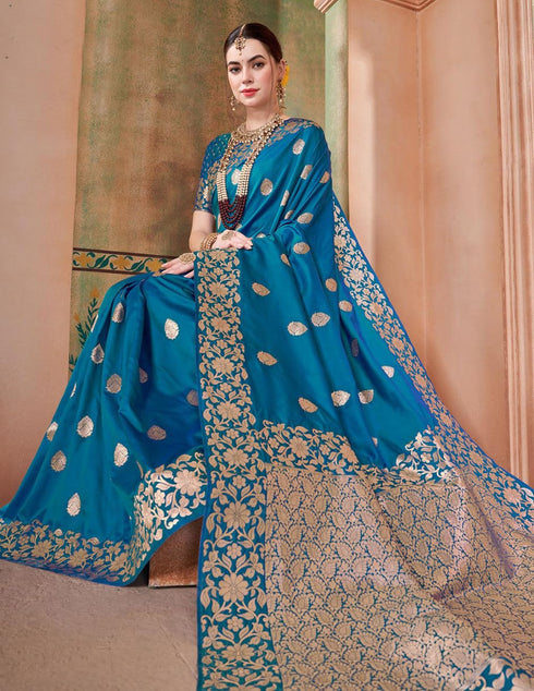 Vasthrlay Women's Kasamiri Designer Unstitched Saree