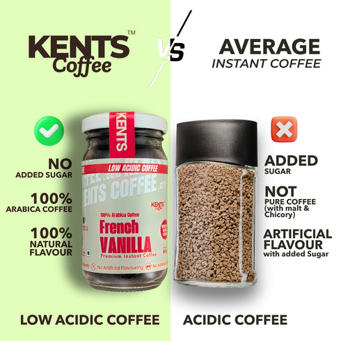 Kents Coffee French Vanilla Instant Coffee 50g