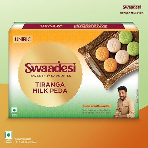 Unibic Swaadesi Tiranga Milk Peda